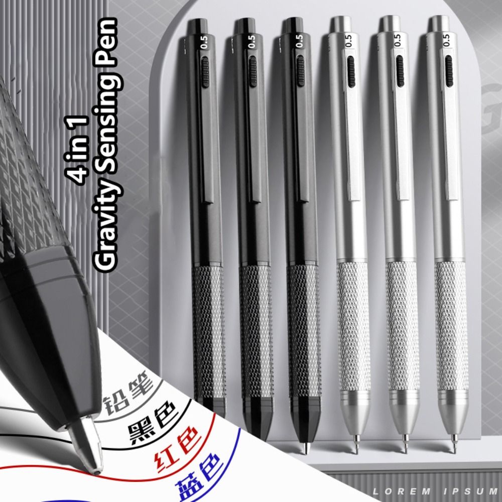 Staedtler Pencil Lumocolor - 다기능 금속 중력 감지 펜, 잉크