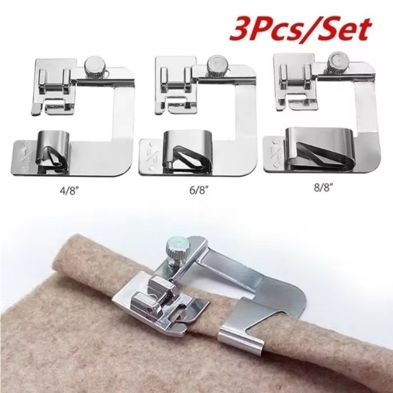 Sewing Gauge Ruler - 바느질 헴핑 세트 1/3개 와이드 헴풋