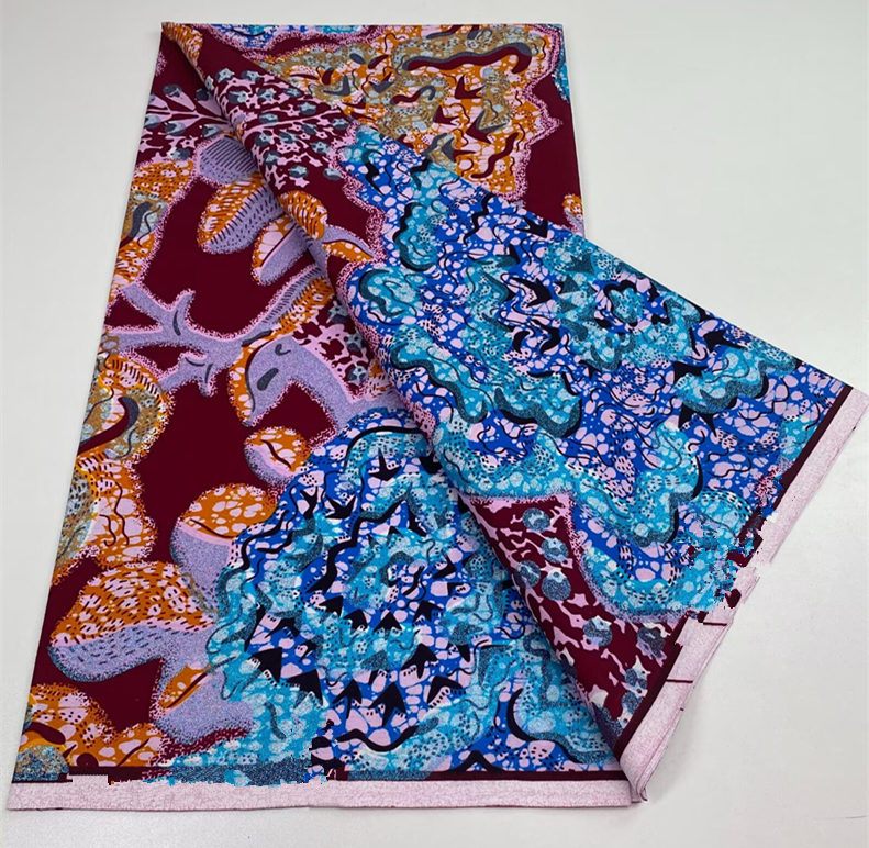 나이지리아 앙카라 왁스 원단 블록 프린트 바틱 네덜란드 - Sewing Batik Fabric 리뷰 및 가격