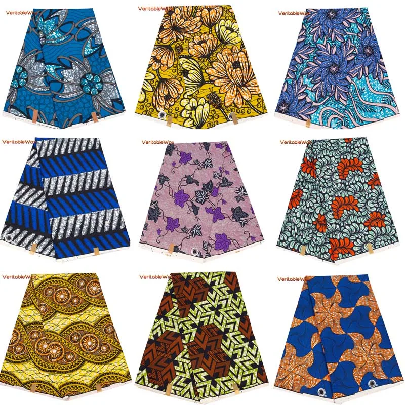 앙카라 아프리카 인쇄 패치 워크 섬유 직물 100% 폴 - Sewing Batik Fabric 리뷰 및 가격